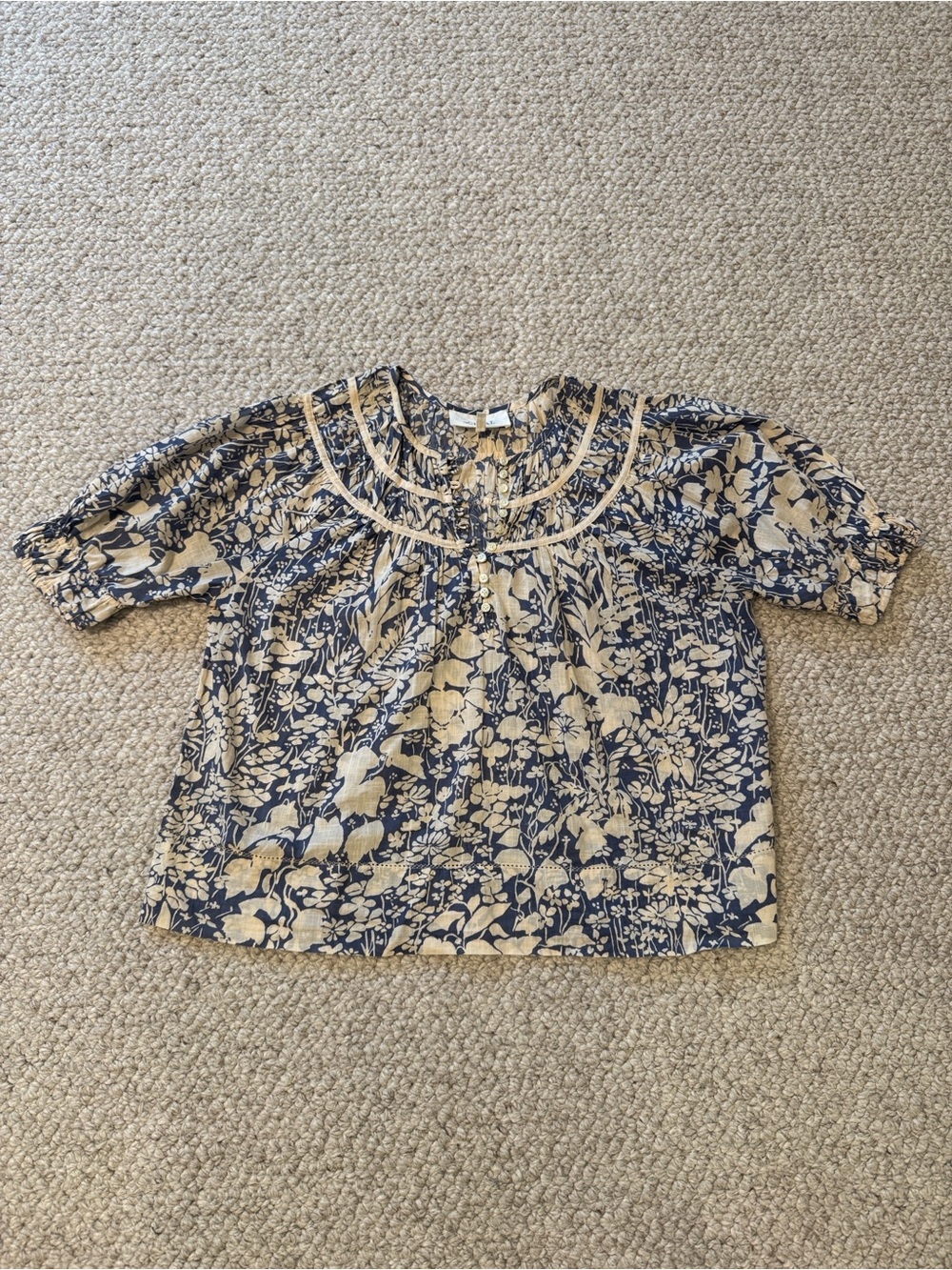 The Great. Storyteller Floral Blouse